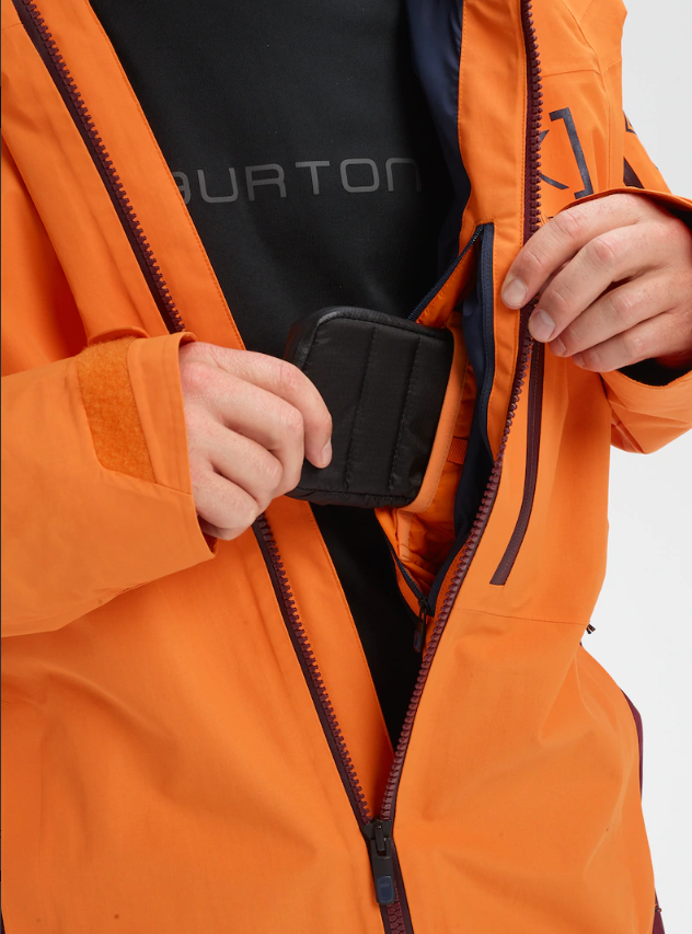 Burton Men's [ak] GORE‑TEX Cyclic Jacket Russet Orange - Impact Shop ...