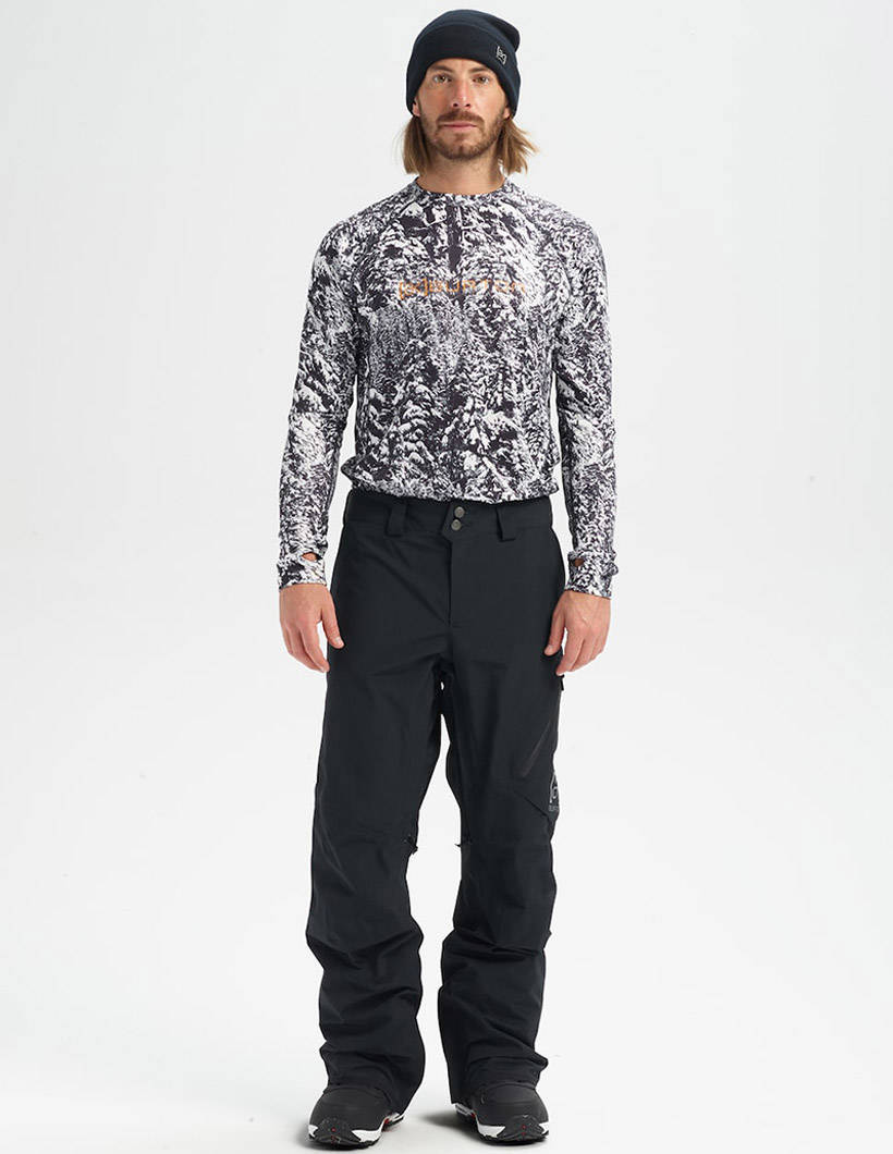 Burton [ak] GORE-TEX Cyclic Men's Snowboard Pants True Black - Impact ...