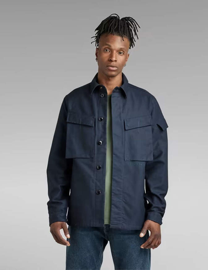 G-star Mysterious Overshirt Navy - Impact shop action sport store