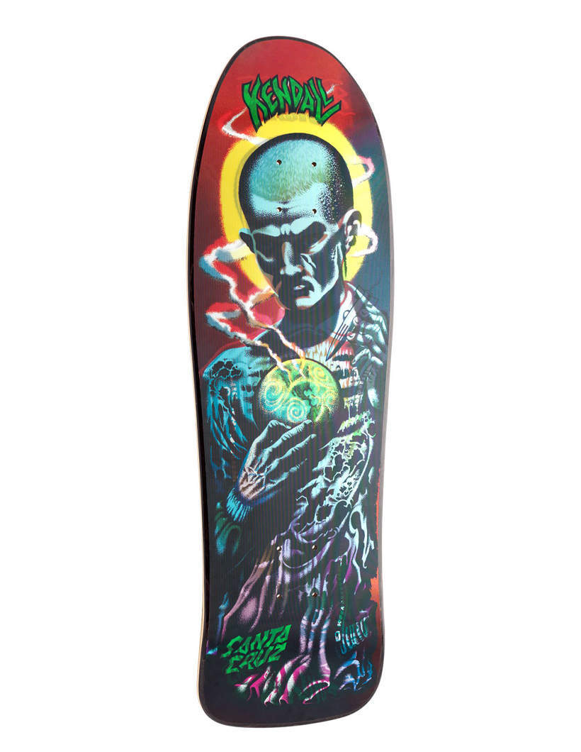 Skateboard Deck Santa Cruz x Stranger Things Kendall Eleven 9.75 ...