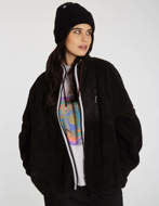 Volcom Giacca Donna Fuzoff Sherpa Nera