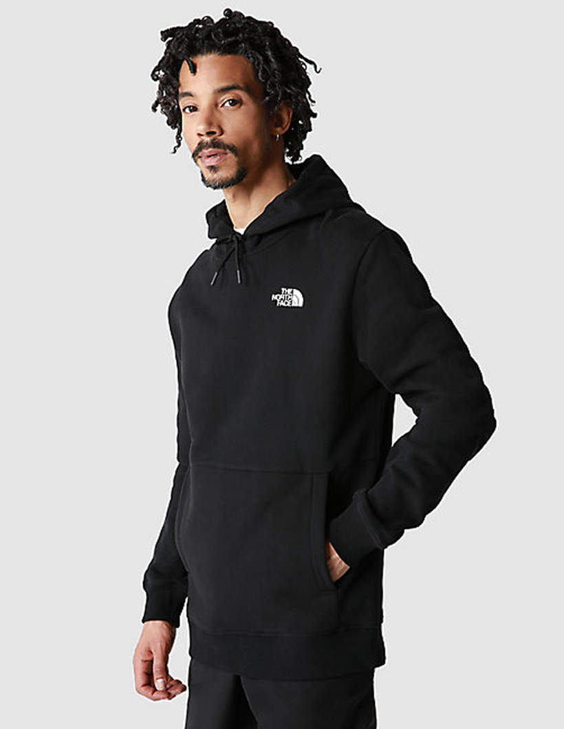 The North Face Coordinates Hoodie Black/Red - Impact shop action sport ...