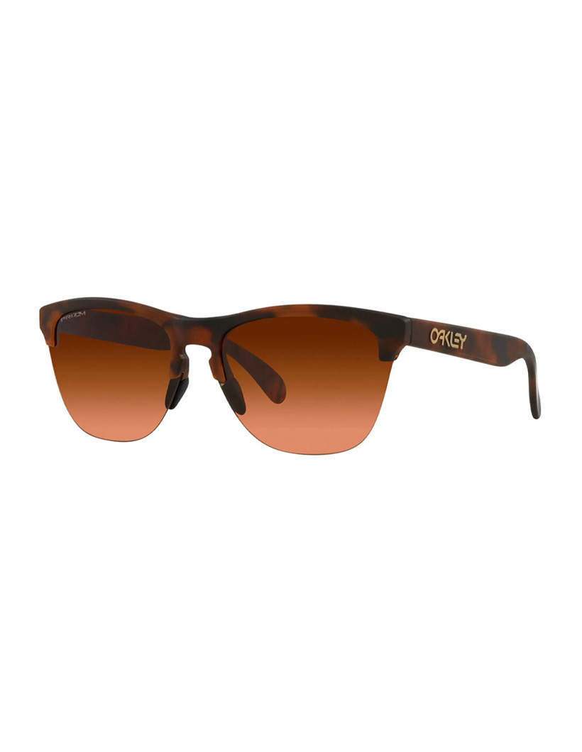 Oakley Occhiali Frogskins Lite Matte Brown Tortoise Con Lenti Prizm Brown Gradient Impact Shop 