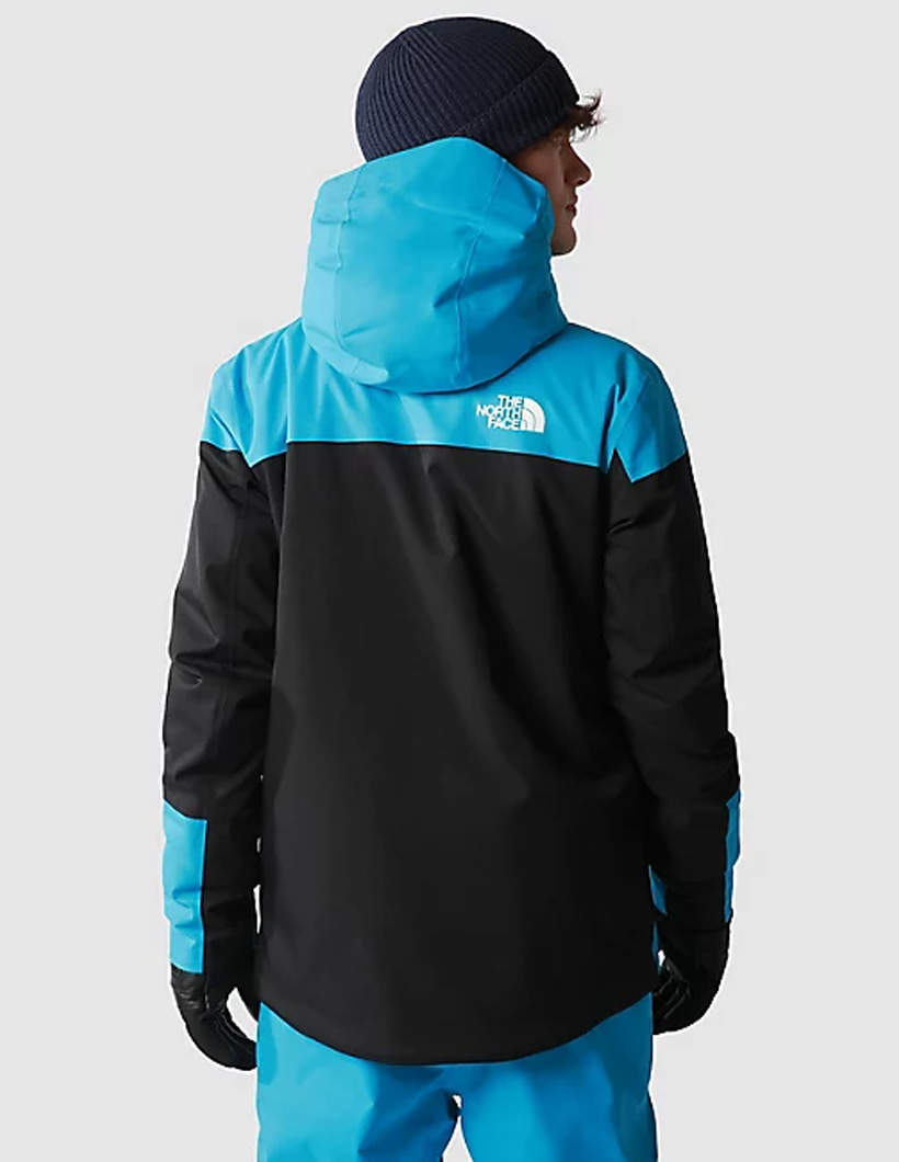 The North Face Men's Descendit Snowboard Jacket Acoustic Blue - Impact ...