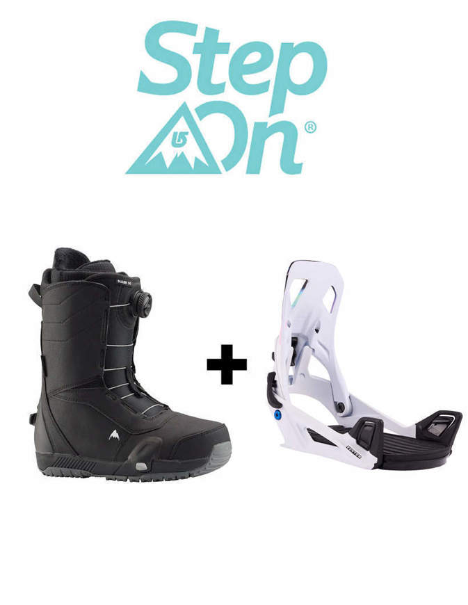Burton Mens' Ruler Step On Snowboard Boots