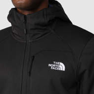 Giacca Softshell con cappucio Quest da uomo nera The North Face