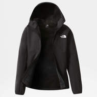 Giacca Softshell con cappucio Quest da uomo nera The North Face