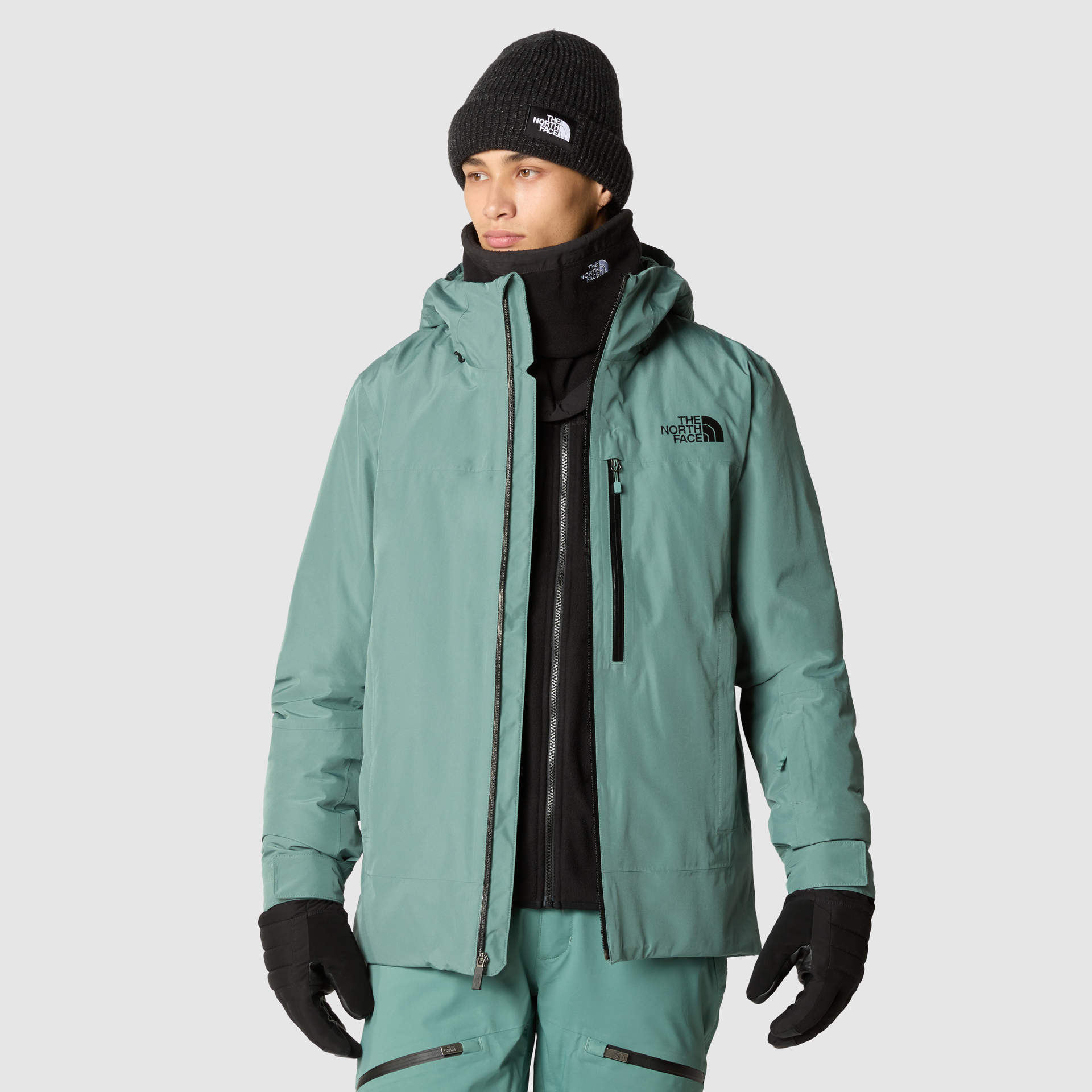 Men's Descendit jacket dark sage The North Face - Impact shop action ...