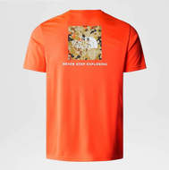 Picture of T-Shirt Reaxion Redbox Arancio fiamme da Uomo The North Face