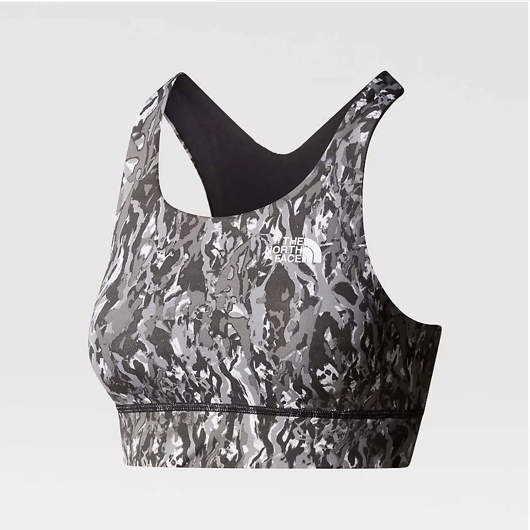 Picture of Women's Flex Reversible Bra Print Asphalt Grey Abstract The North face  