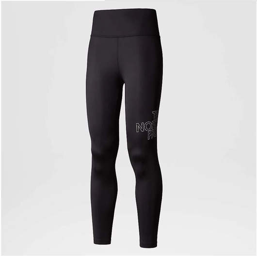 Picture of Women's Flex High Rise 7/8 Trace Tight Black The North Face