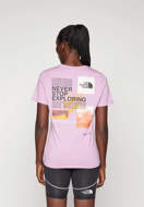 Picture of T-Shirt Foundation Mountain Graphic Viola Minerale The North face