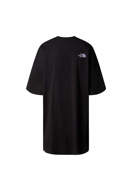 Picture of Women's S/S Essential Tee Dress Black The North Face 