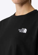 Picture of Women's S/S Essential Tee Dress Black The North Face 