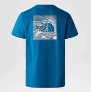 Picture of Men's  Redbox Celebration T-Shirt Adriatic Blue The North face 