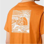 Picture of T-Shirt Redbox Celebration Arancio Deserto da Uomo The North face