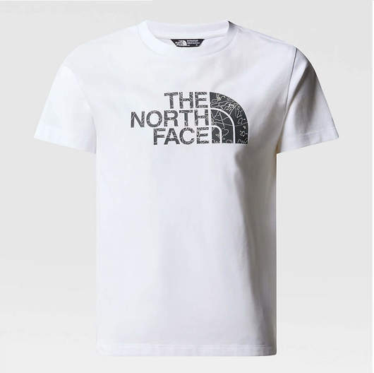 Immagine di T-Shirt Easy Bianca da Ragazzo The North face