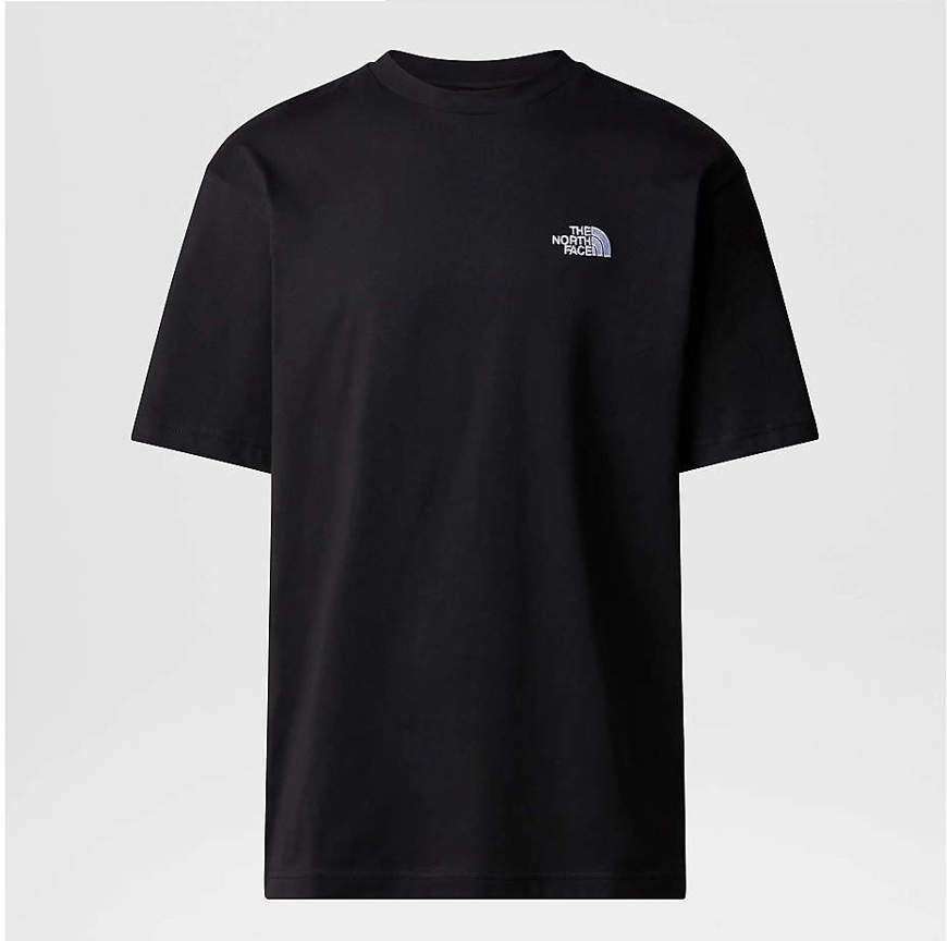 Picture of T-Shirt Essential Oversize Nera da Uomo The North Face