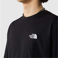 Picture of T-Shirt Essential Oversize Nera da Uomo The North Face