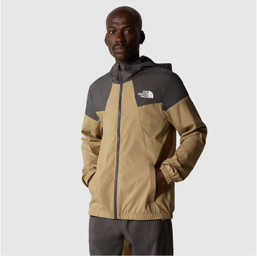 Picture of Men's Wind Track Jacket Asphalt Brown/Gray The North face 