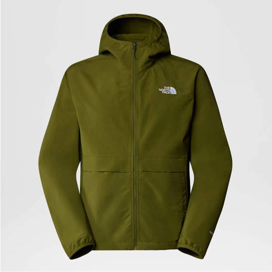 Immagine di Giacca Easy Wind Verde Oliva con Zip da Uomo The North face