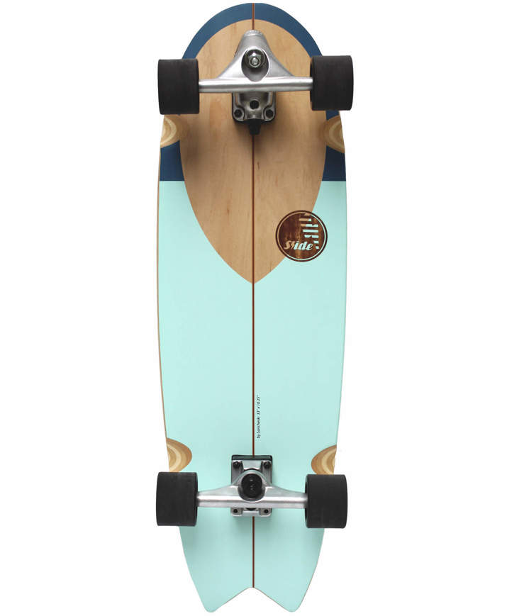 Picture of SurfSkate Slide Swallow Noserider 33'' Nero