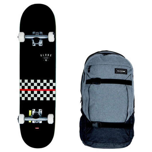 Immagine di GLOBE G1 Full On Boxed Skate Completo 7.75 & Zaino Dakine 25L Mission