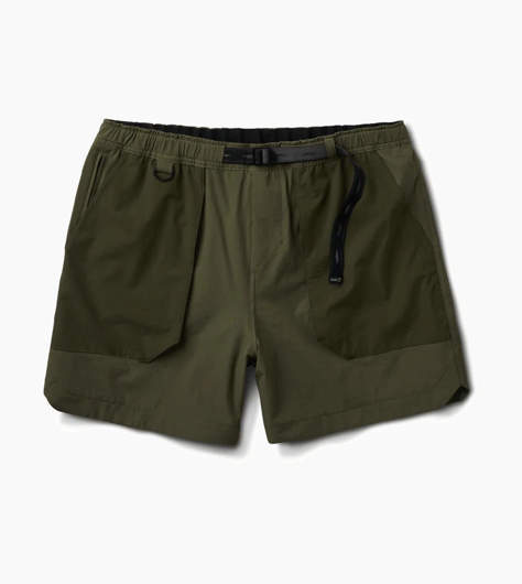 Picture of Men's Happy Camper 16'' Short Military Green Roark