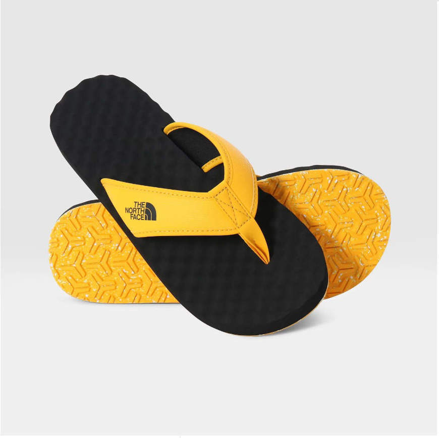 Picture of Men's Base Camp II Flip Flop Yellow/Black The North Face 