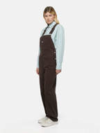 Picture of Salopette Duck Canvas Classica Marrone Scuro da Donna Dickies