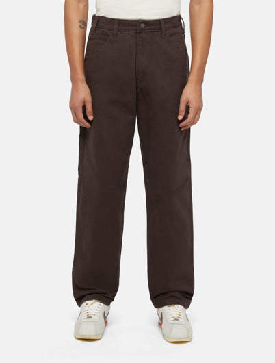 Immagine di Pantaloni Duck Carpenter Marrone Scuro da Uomo Dickies