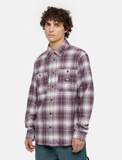 Immagine di Camicia Evansville Prugna da Uomo Dickies