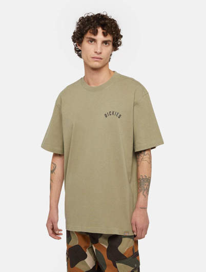 Immagine di T-Shirt Panther Verde Militare da Uomo Dickies