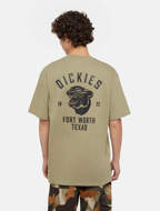 Picture of T-Shirt Panther Verde Militare da Uomo Dickies