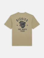 Picture of T-Shirt Panther Verde Militare da Uomo Dickies