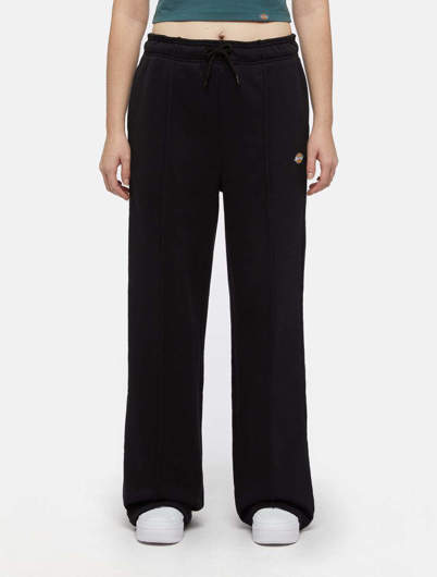 Immagine di Pantaloni di Tuta Mapleton Straight Sweatpant Neri da Donna Dickies