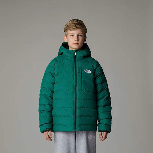 Immagine di Giacca Perrito Reversibile Verde/Nera da Bambino The North Face