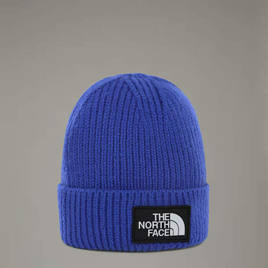 Immagine di Berretto con Risvolto e Logo Box Blu The North Face