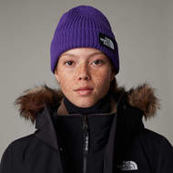 Picture of Logo Box Cuf Beanie Peak Purple The North Face 