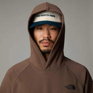 Picture of Felpa con Cappuccio Raglan Redbox Marrone da Uomo The North Face