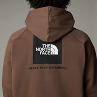 Picture of Felpa con Cappuccio Raglan Redbox Marrone da Uomo The North Face