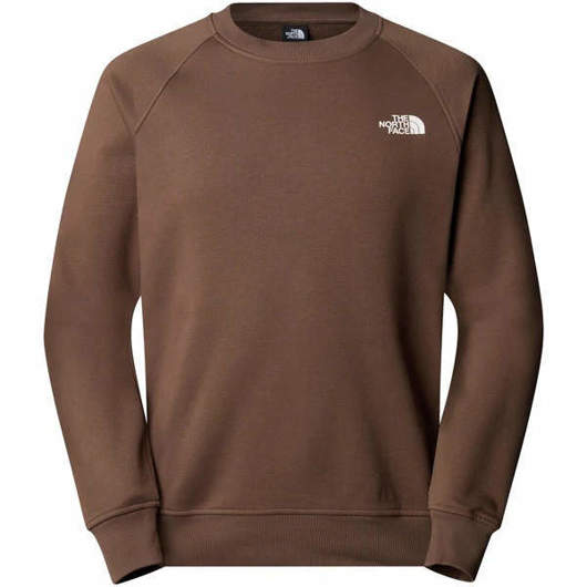 Immagine di Felpa Raglan Redbox Marrone da Uomo The North Face