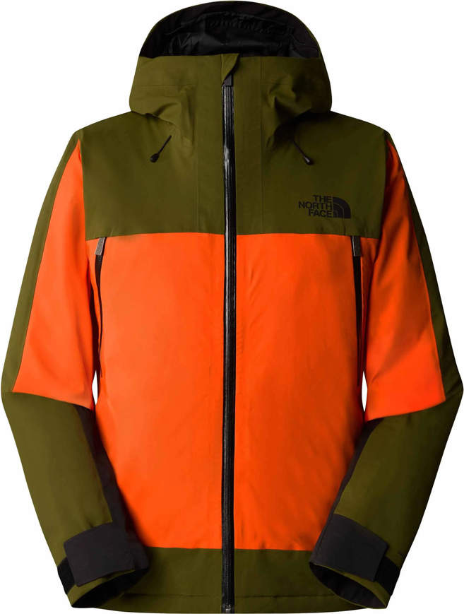 Picture of Men's Mountain Bre Jacket Orange/forest Olive The North Face 