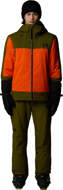 Picture of Men's Mountain Bre Jacket Orange/forest Olive The North Face 