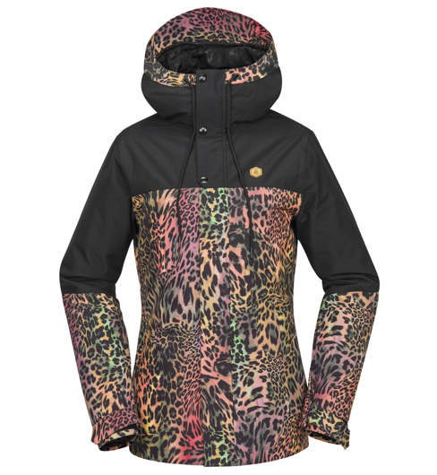 Immagine di Giacca da Snowboard Bolt Insulated Nero/Multi da Donna Volcom