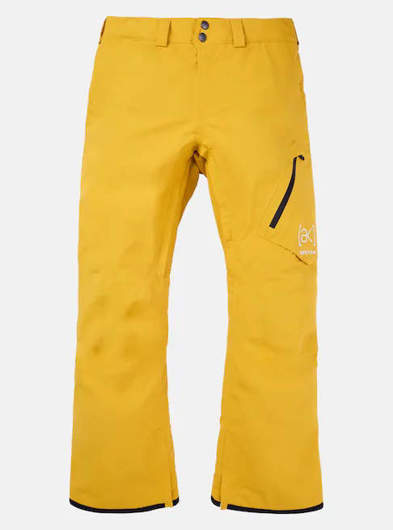 Immagine di Pantalone da Snowboard [ak] Cyclic GORE‑TEX 2L Giallo da Uomo Burton