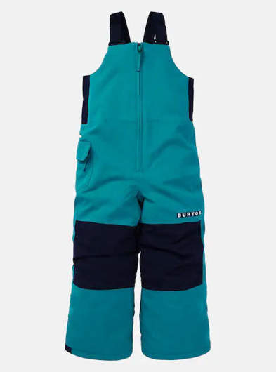 Picture of Toodlers' Maven Bib Pants Regal Teal Burton 