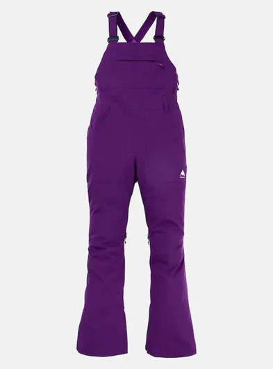 Picture of Women's Avalon 2L Stretch Bib Pants Imperial Purple Burton 