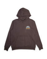 Picture of Men's Riders Friend Hoodie Brown Deus 