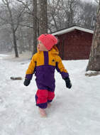 Picture of Toddlers' 2L One Piece Goldenrod/Imperial Purple Snowsuit Burton 